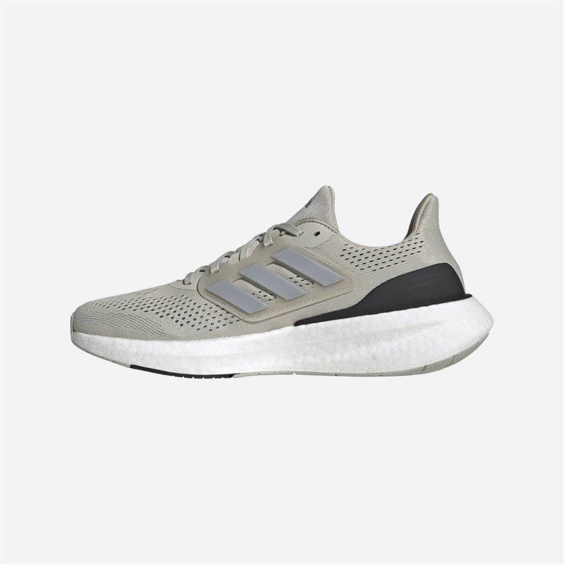 adidas Herre Pureboost 23 Neutrale Løbesko Putty Grey/Silver Metallic/Core Black - Billede 5