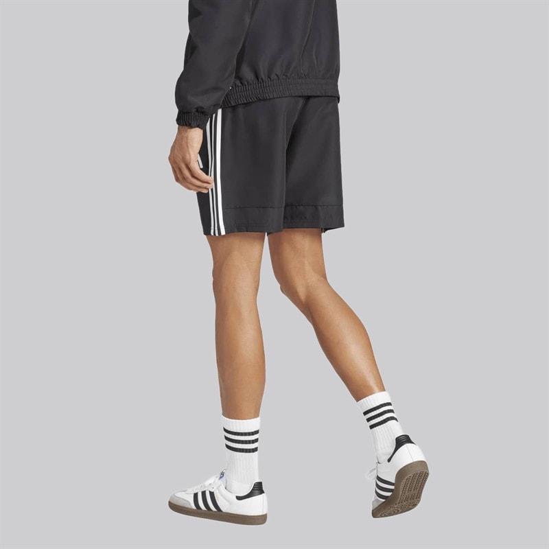 adidas Herre Tiro 25 Essentials Vævede Shorts Sort/Hvid - Billede 2