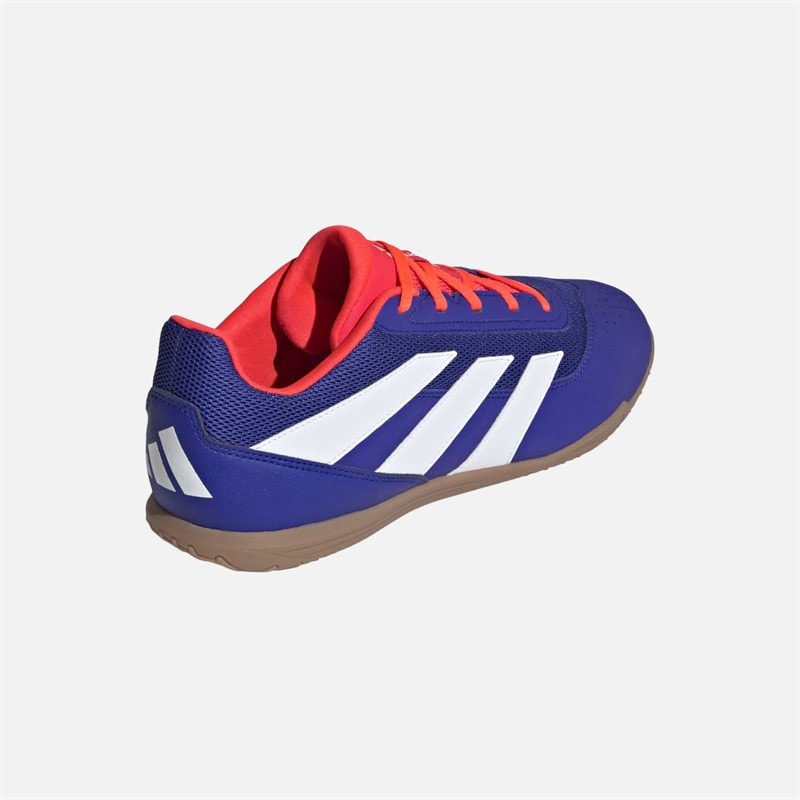 adidas Herre Predator Club IN Indendørs Sala Fodboldstøvler Cloud White/Lucid Blue/Solar Red - Billede 3