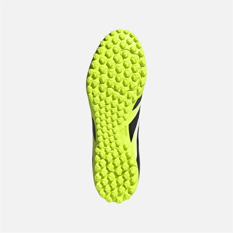 adidas Herre Predator Club TF Astro Fodboldstøvler Cloud White/Core Black/Lucid Lemon - Billede 2