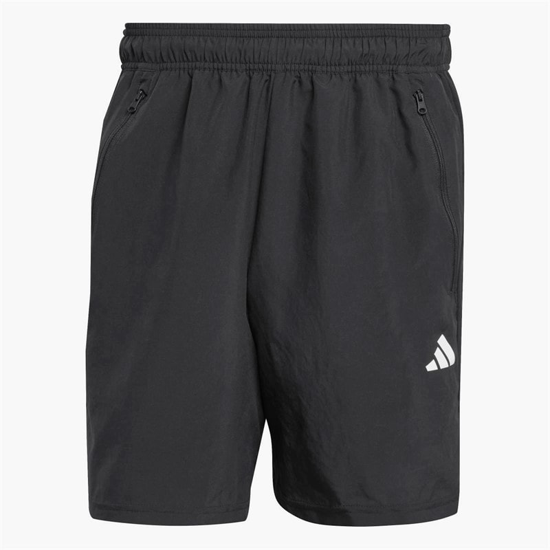 adidas Herre Træn Essentials Vævede Træningsshorts Sort/Hvid - Billede 5