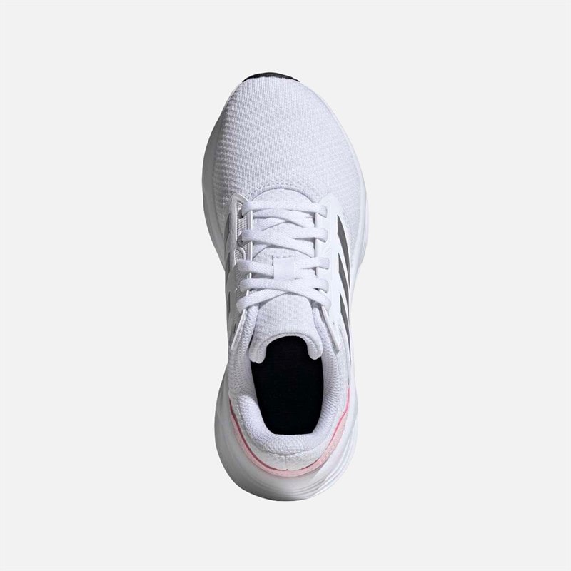 adidas Dame Galaxy 6 Cloudfoam Neutrale Løbesko Footwear White/Silver Metallic/Clear Pink - Billede 4