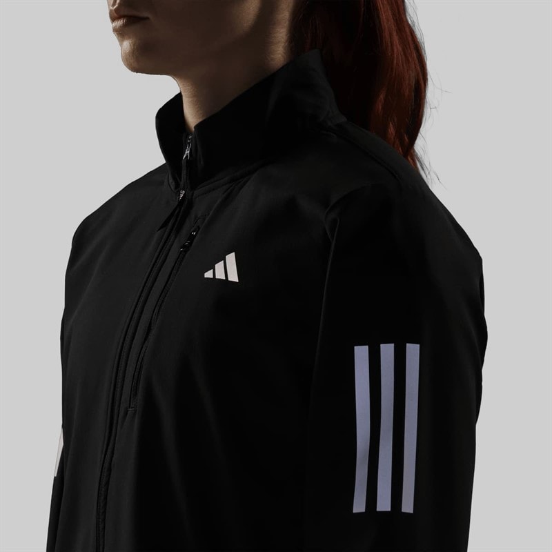 adidas Dame Own The Run Vinteriseret Løbejakke Sort - Billede 5