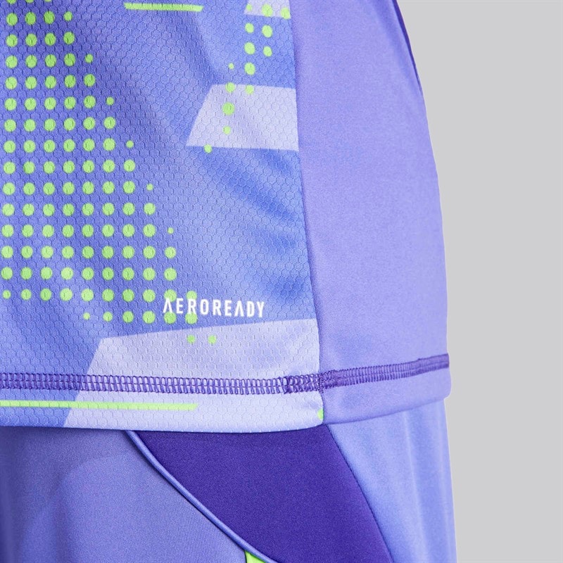 adidas Herre MUFC Manchester United 24/25 Langærmet Målmandsdragt Lilla - Billede 4