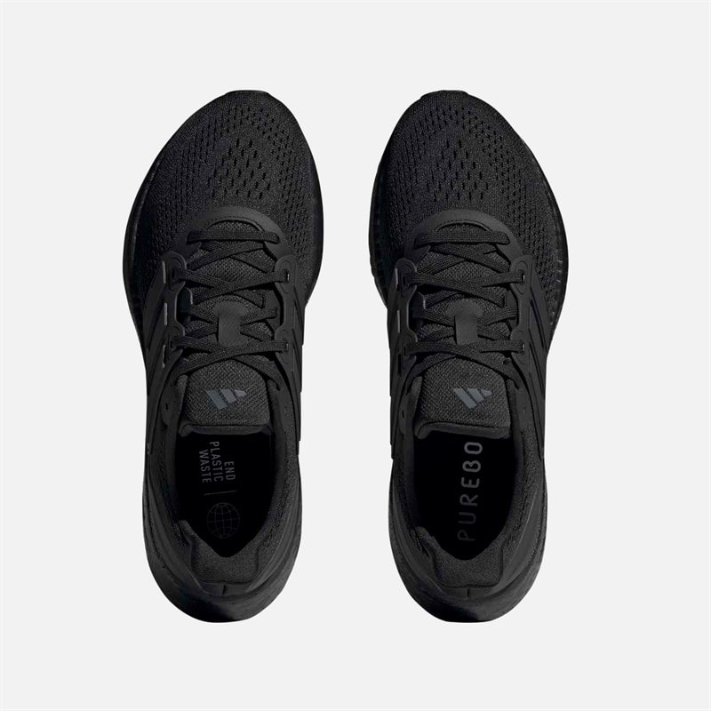 adidas Herre Pureboost 23 Neutrale Løbesko Sort/Core Black/Carbon - Billede 4