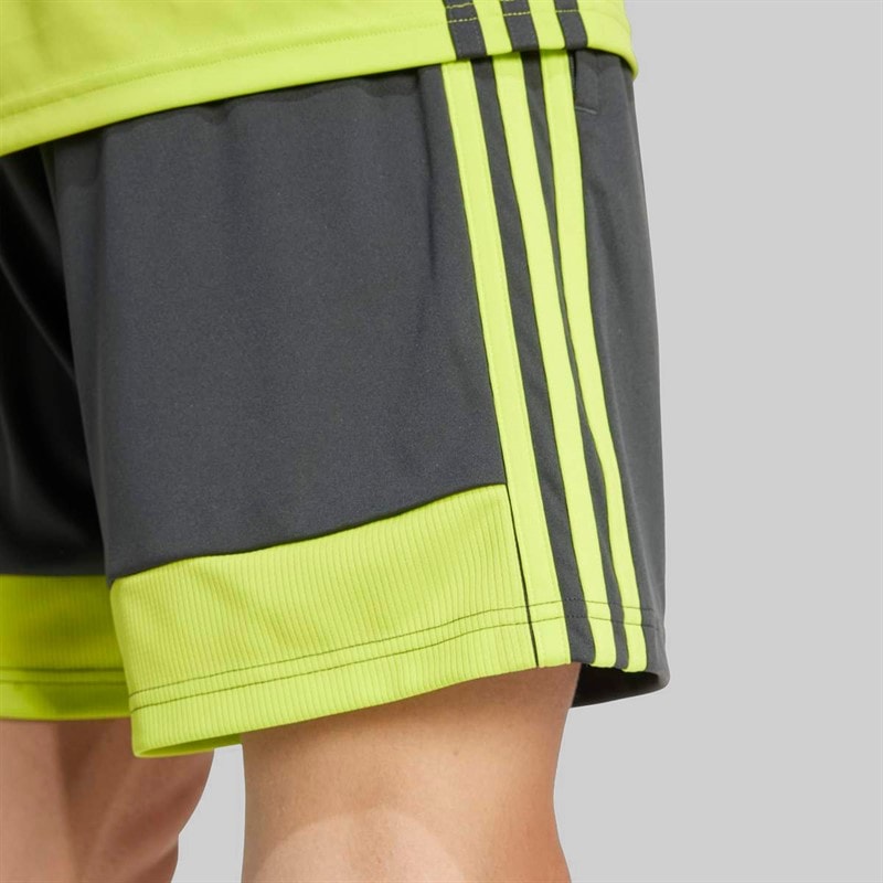 adidas Herre Tiro 25 Essentials Shorts Carbon/Semi Solar Yellow - Billede 4
