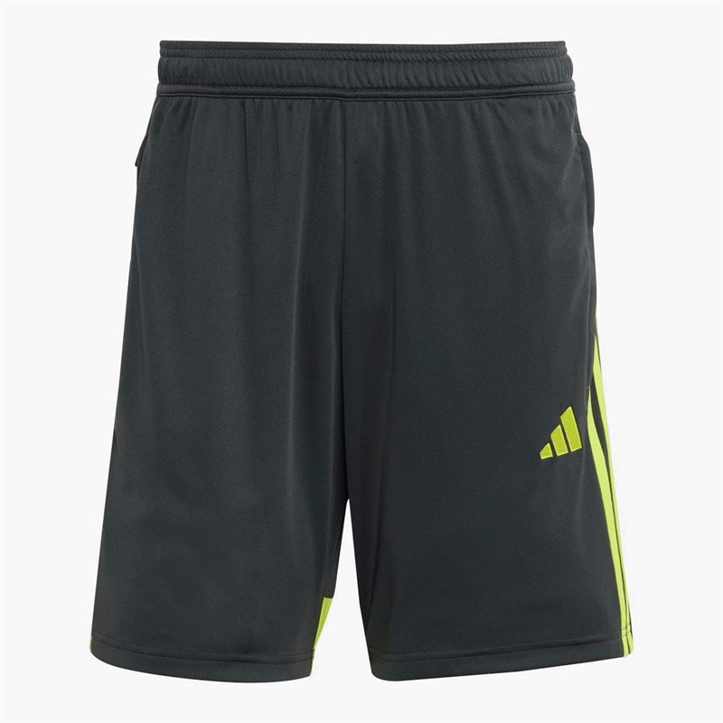 adidas Herre Tiro 25 Essentials Shorts Carbon/Semi Solar Yellow - Billede 5
