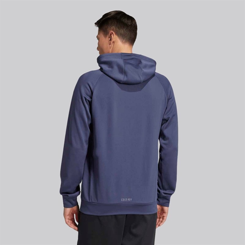 adidas Herre Træningshættetrøje Game And Go Shadow Navy - Billede 2