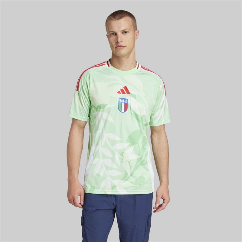 adidas FIGC Italien (Kvindelig hold) 2025 udebanetrøje til damer Glory Mint