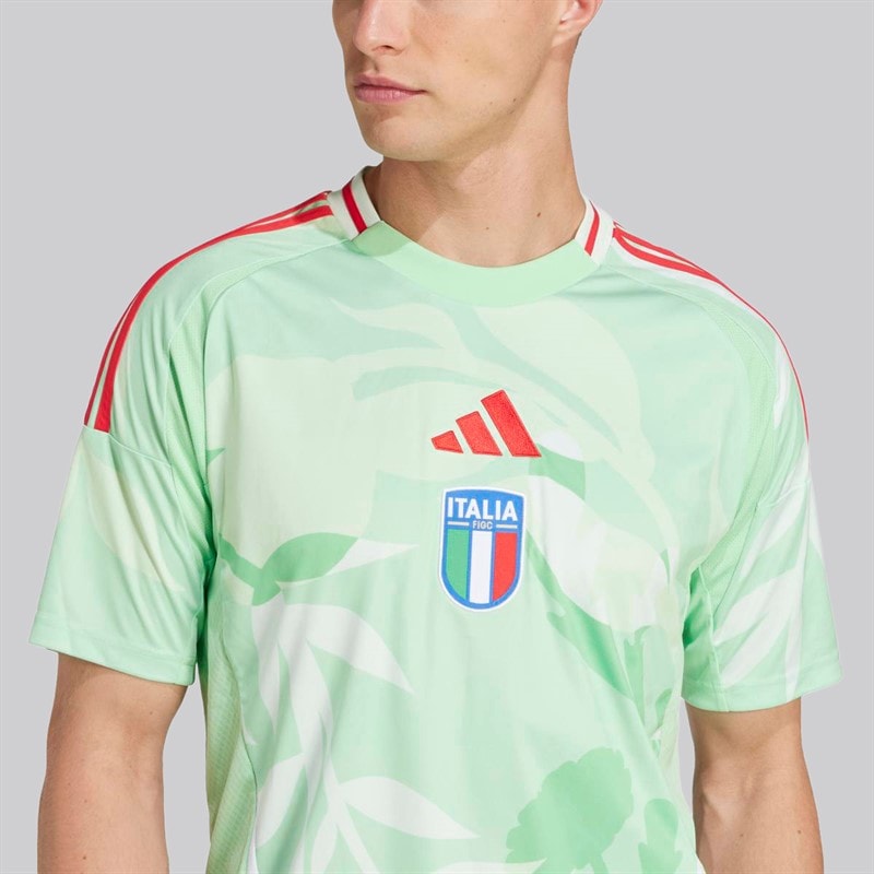 adidas FIGC Italien (Kvindelig hold) 2025 udebanetrøje til damer Glory Mint - Billede 3