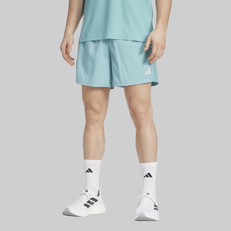 adidas Herre Own The Run Løbeshorts Mint Ton - Billede 1