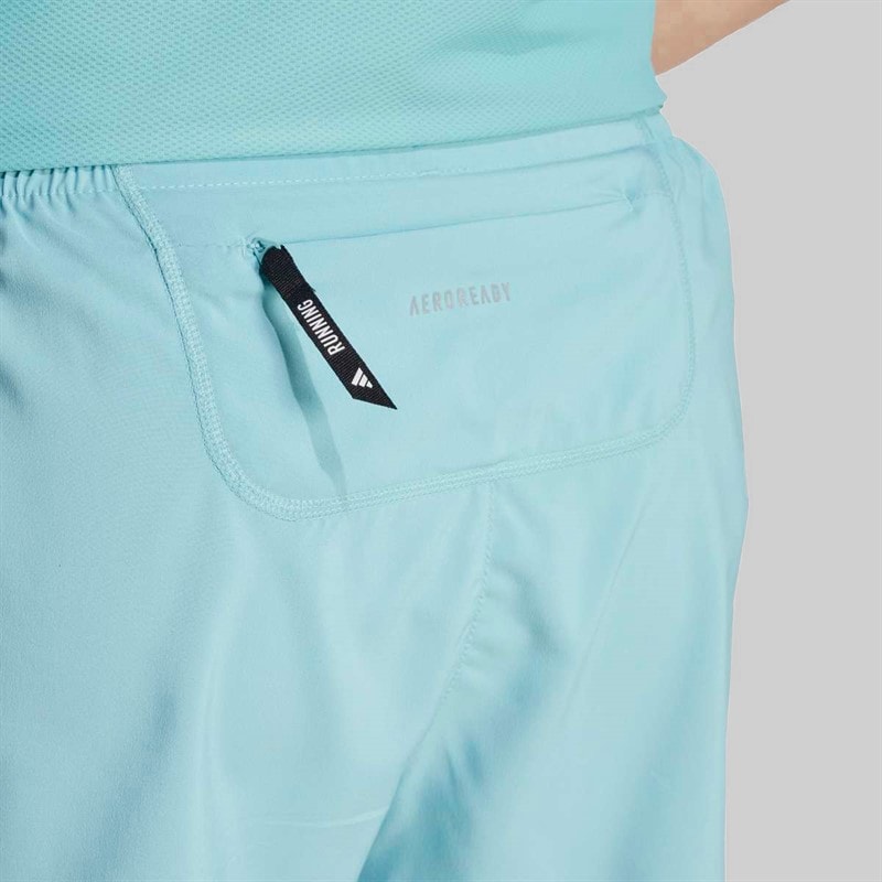 adidas Herre Own The Run Løbeshorts Mint Ton - Billede 4