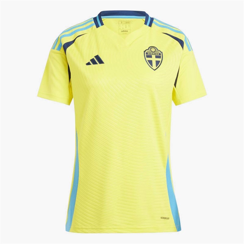 adidas Dame SVFF Sverige 2024 Hjemme trøje Bright Yellow