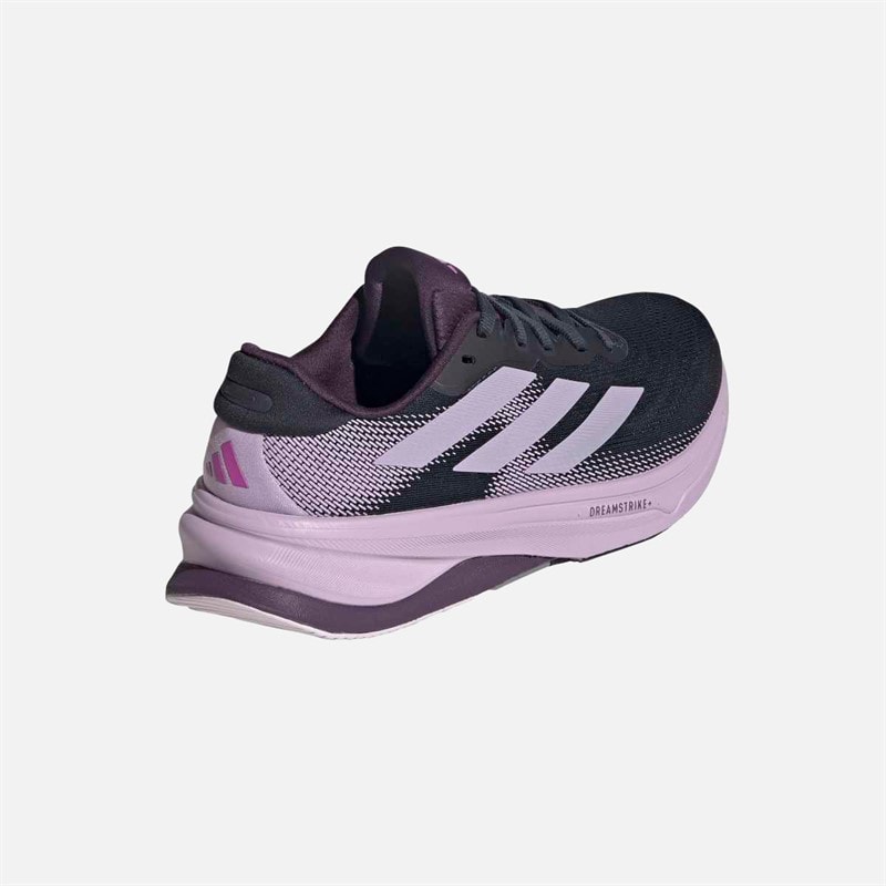 adidas Dame Supernova Solution 2 Stabilitets Løbesko Aurora Ink/Power Plum/Aurora Plum - Billede 3