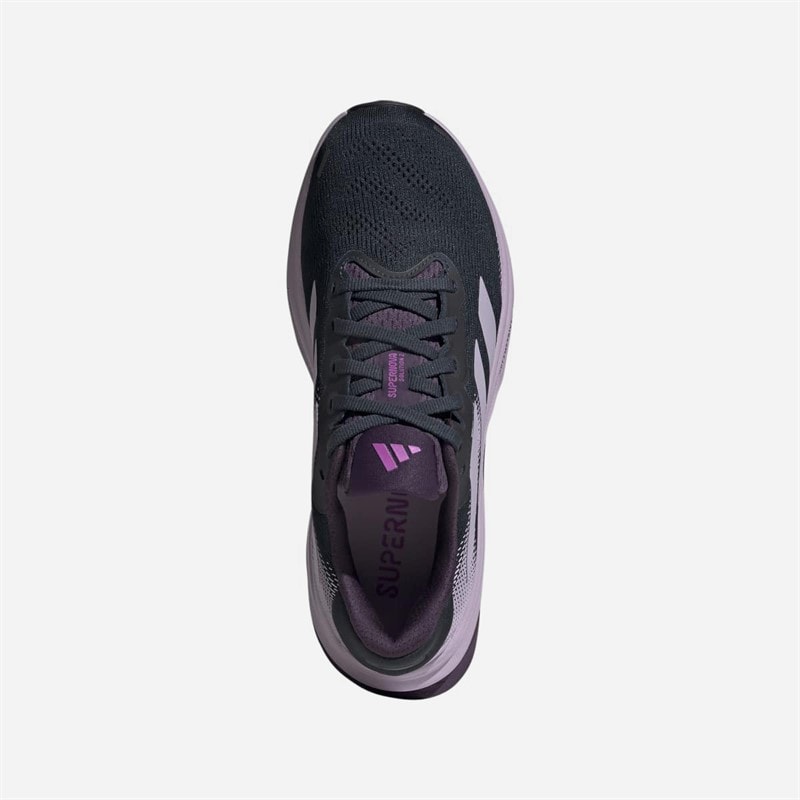 adidas Dame Supernova Solution 2 Stabilitets Løbesko Aurora Ink/Power Plum/Aurora Plum - Billede 4