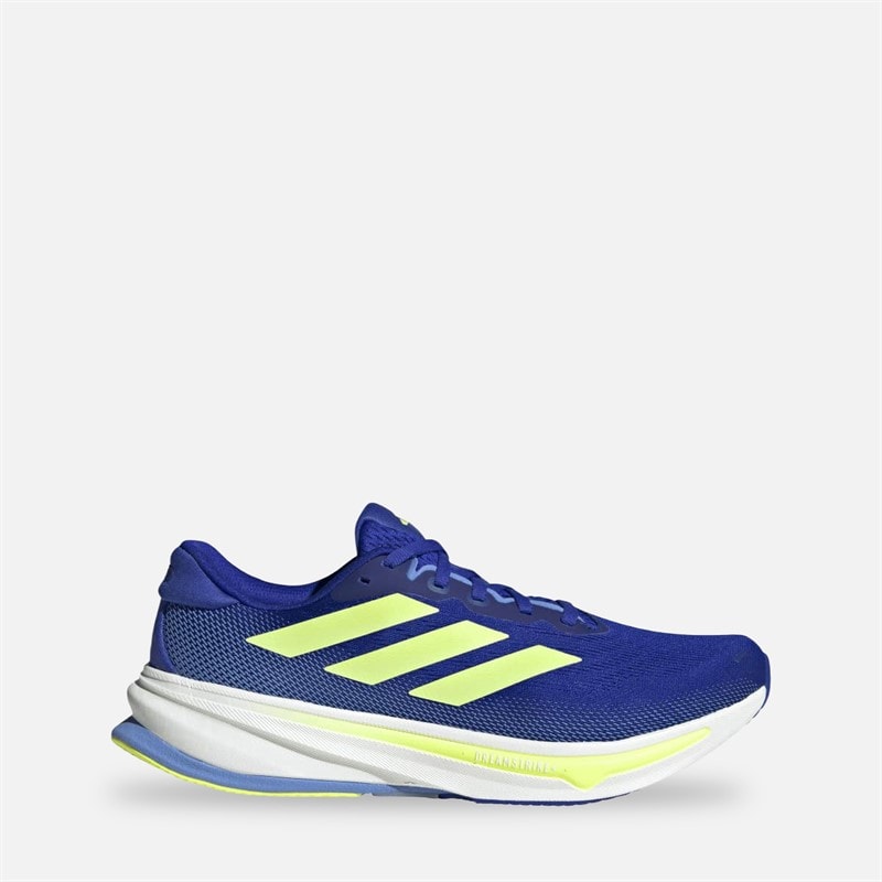 adidas Herre Supernova Rise 2 Neutrale Løbesko Lucid Blue/Hi-Res Yellow/Blue Fusion