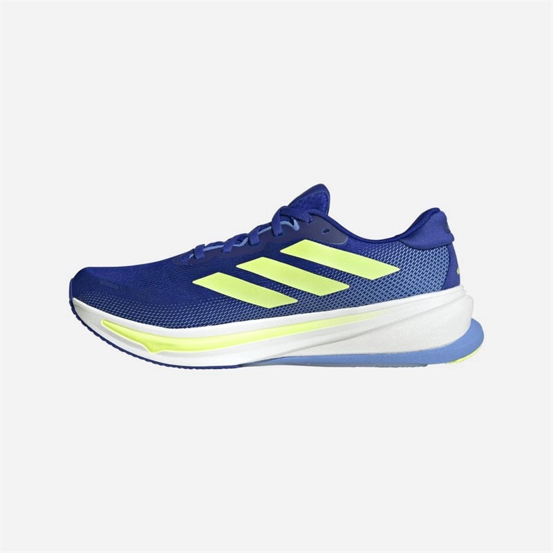 adidas Herre Supernova Rise 2 Neutrale Løbesko Lucid Blue/Hi-Res Yellow/Blue Fusion - Billede 5
