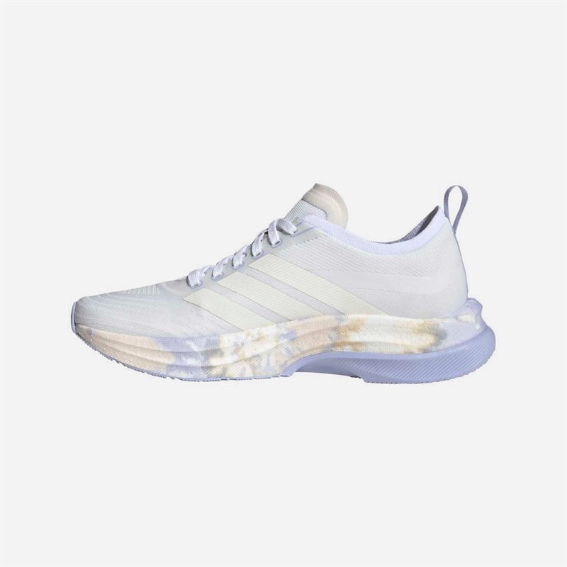 adidas Dame Moveboost Neutrale løbesko Footwear White/Chalk White/Core Black - Billede 5