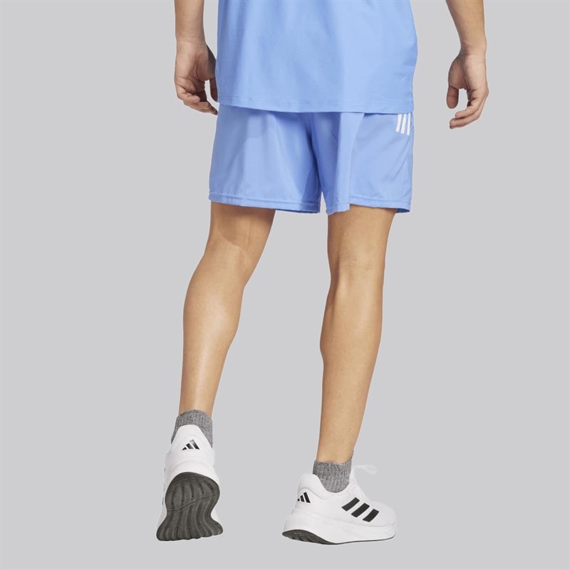 adidas Herre Own The Run Løbeshorts Blue Fushion - Billede 2