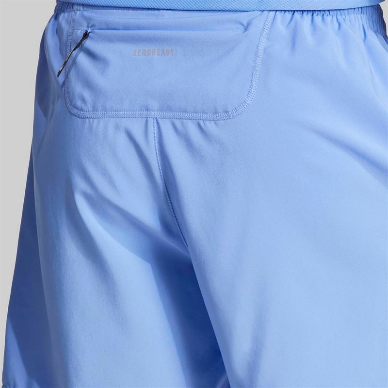 adidas Herre Own The Run Løbeshorts Blue Fushion - Billede 4