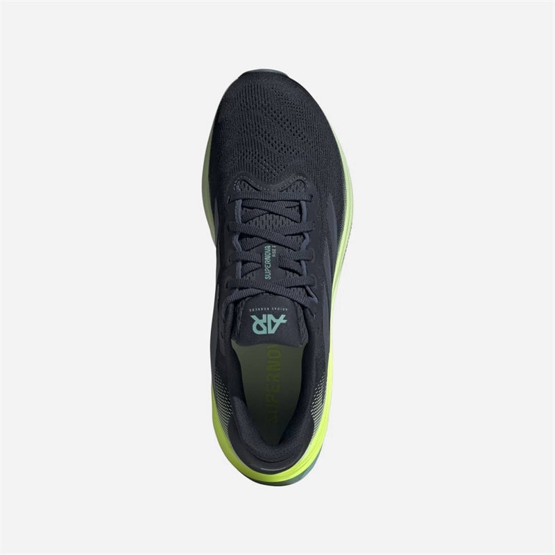 adidas Herre Supernova Rise 2 Neutrale Løbesko Aurora Ink/Preloved Ink/Semi Green Spark - Billede 4