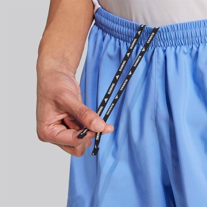 adidas Herre Own The Run Climacool 2-i-1 Løbeshorts Blue Fushion - Billede 4