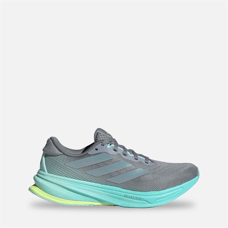 adidas Dame Supernova Rise 2 Neutrale Løbesko Grå/Magic Grey Metallic/Flash Aqua