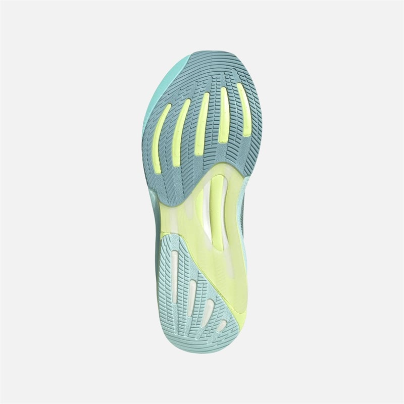 adidas Dame Supernova Rise 2 Neutrale Løbesko Grå/Magic Grey Metallic/Flash Aqua - Billede 2