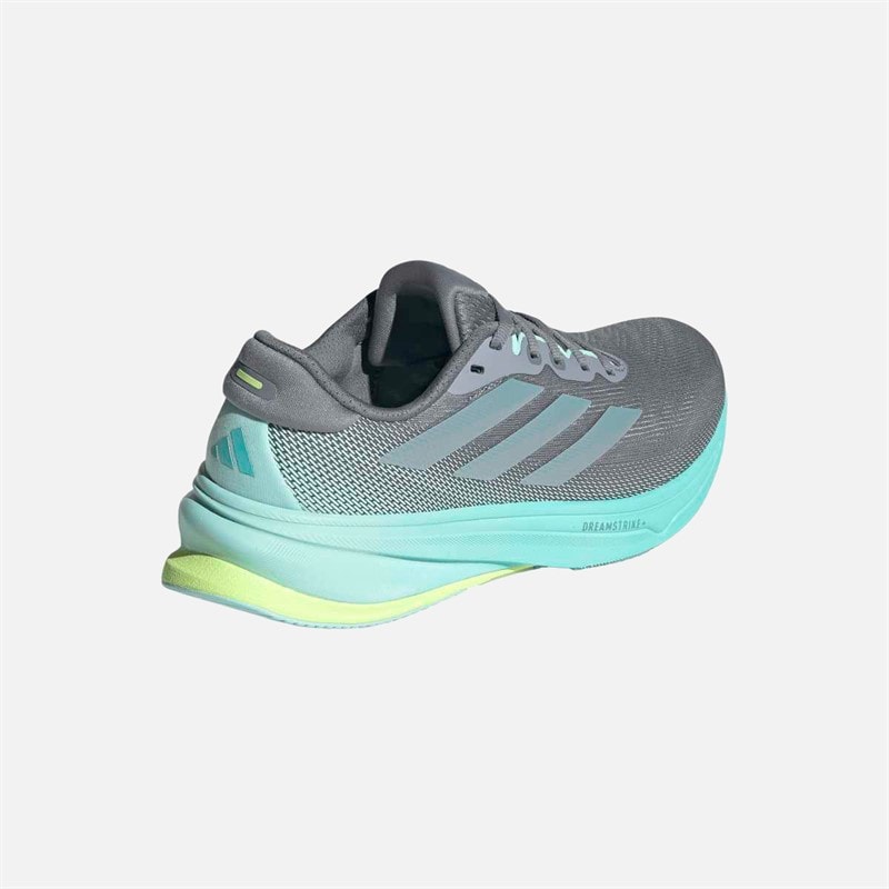 adidas Dame Supernova Rise 2 Neutrale Løbesko Grå/Magic Grey Metallic/Flash Aqua - Billede 3