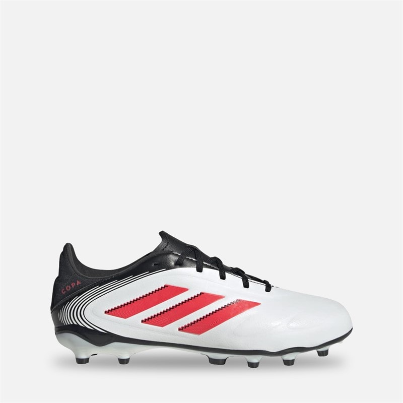 adidas Børne Copa Pure III League FG/MG Fodboldstøvler til fast/multiunderlag Footwear White/Lucid Red/Core Black