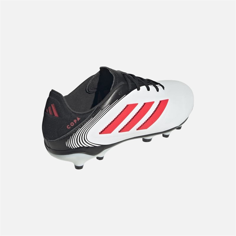 adidas Børne Copa Pure III League FG/MG Fodboldstøvler til fast/multiunderlag Footwear White/Lucid Red/Core Black - Billede 3