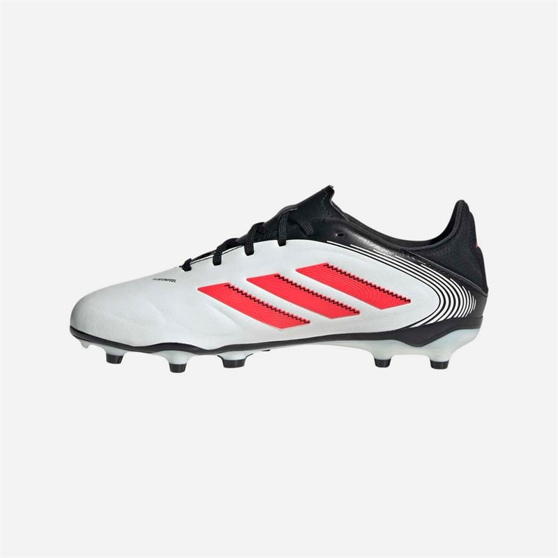 adidas Børne Copa Pure III League FG/MG Fodboldstøvler til fast/multiunderlag Footwear White/Lucid Red/Core Black - Billede 5