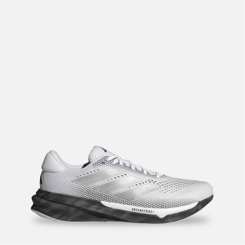 adidas Herre Supernova Stride 2 Neutral Løbesko Footwear White/Silver Metallic/Core Black