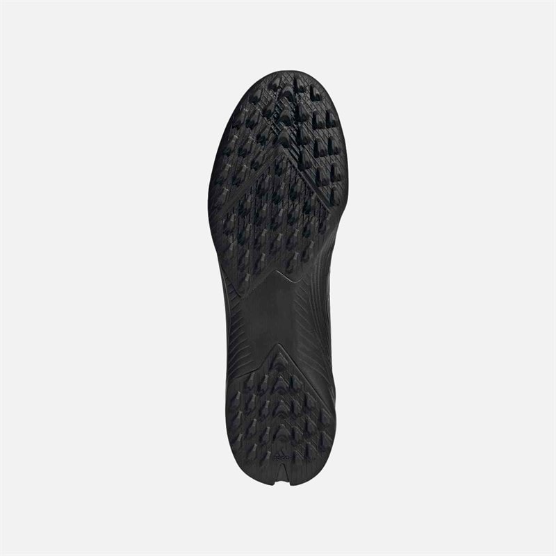 adidas Herre F50 Liga Mørk Spark Pakke TF Kunstgræs Fodboldstøvler Core Black/Iron Metallic/Gold Metallic - Billede 2