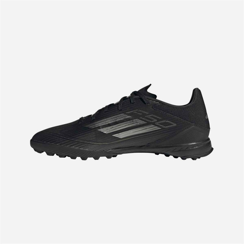 adidas Herre F50 Liga Mørk Spark Pakke TF Kunstgræs Fodboldstøvler Core Black/Iron Metallic/Gold Metallic - Billede 5