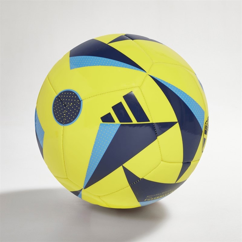 adidas Herre SVFF Sverige Klub Træning Fodbold Bright Yellow/Navy Blue/Pulse Blue