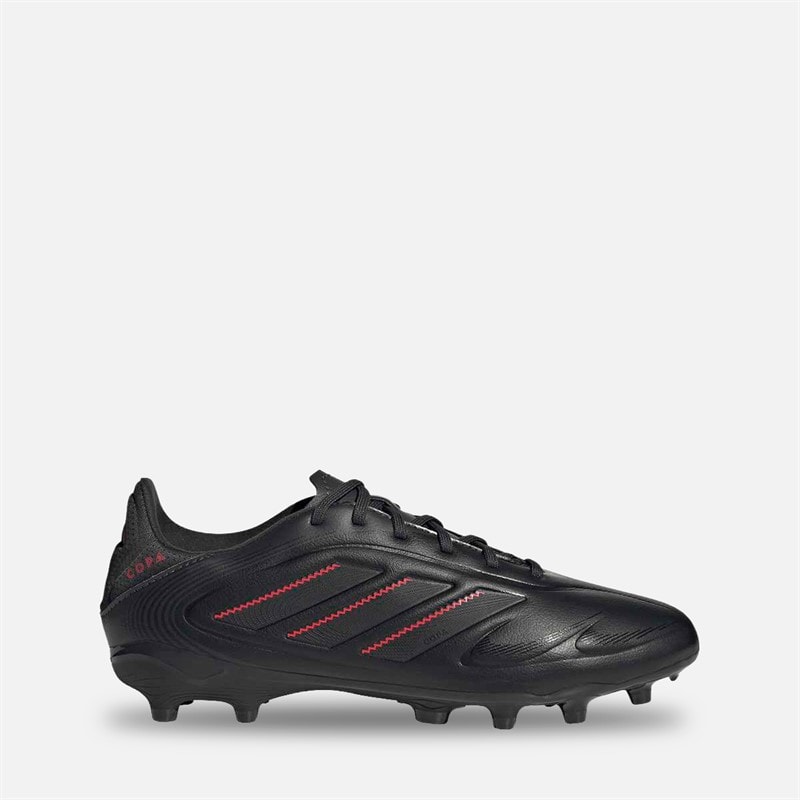 adidas Børne Copa Pure III League FG/MG Fodboldstøvler til fast/multiunderlag Core Black/Carbon/Lucid Red