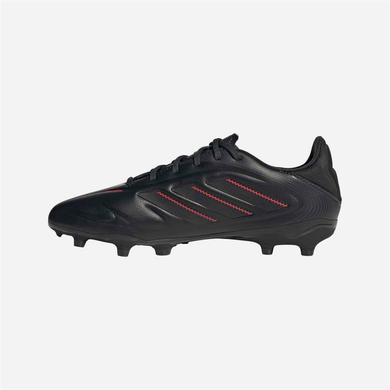 adidas Børne Copa Pure III League FG/MG Fodboldstøvler til fast/multiunderlag Core Black/Carbon/Lucid Red - Billede 5