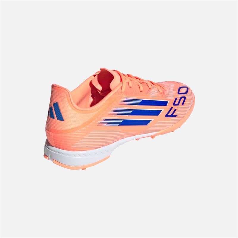 adidas Herre F50 Liga TF Astro Fodboldstøvler Beam Orange/Lucid Blue/Cloud White - Billede 3