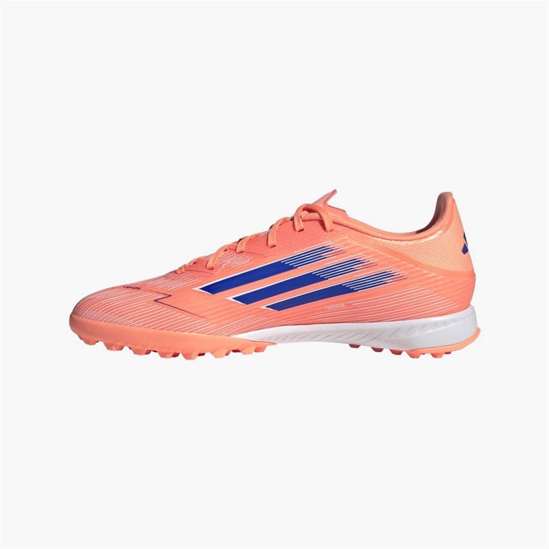 adidas Herre F50 Liga TF Astro Fodboldstøvler Beam Orange/Lucid Blue/Cloud White - Billede 5