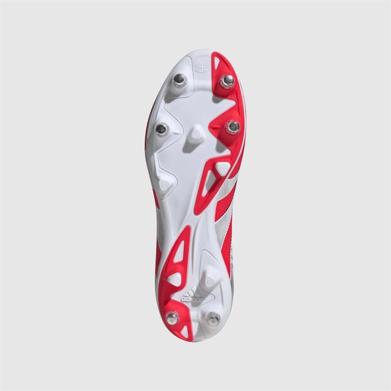 adidas Herre Predator League SG Blød Bund Fodboldstøvler Lucid Red/Cloud White/Core Black - Billede 2