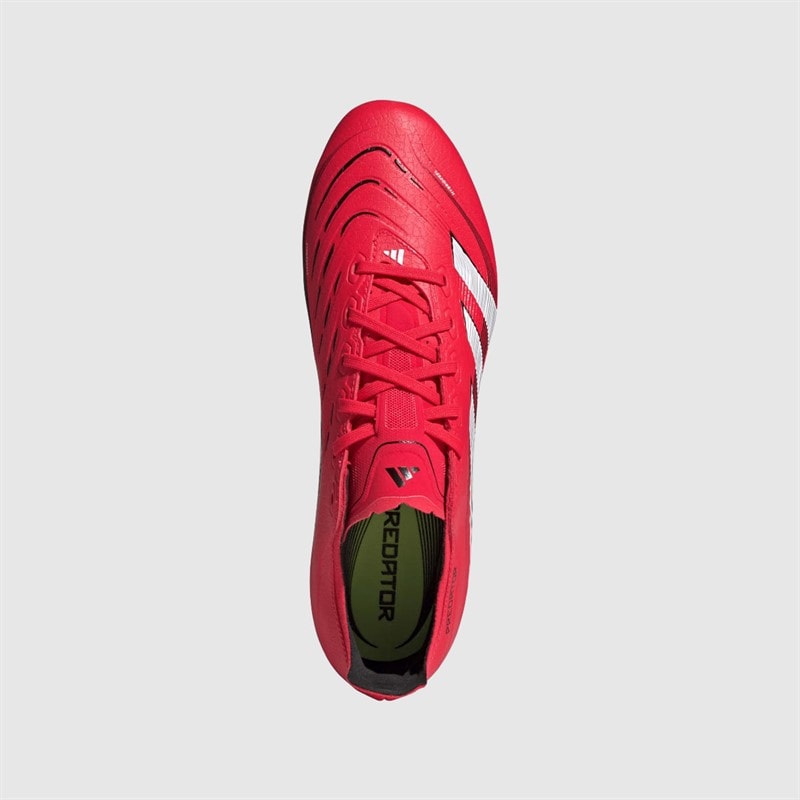 adidas Herre Predator League SG Blød Bund Fodboldstøvler Lucid Red/Cloud White/Core Black - Billede 4
