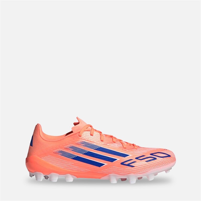 adidas Herre F50 League AG Kunstgræs Fodboldstøvler Beam Orange/Lucid Blue /Cloud White Beam Orange/Lucid Blue/Cloud White