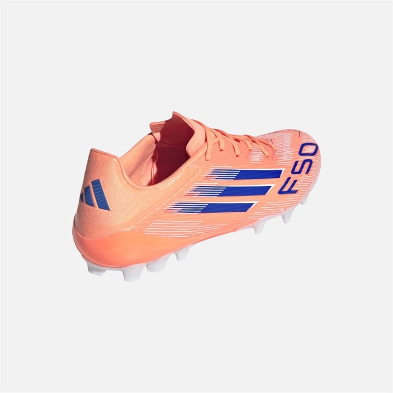 adidas Herre F50 League AG Kunstgræs Fodboldstøvler Beam Orange/Lucid Blue /Cloud White Beam Orange/Lucid Blue/Cloud White - Billede 3