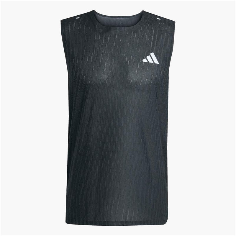 adidas Herre Adi365 Climacool+ Løbe Tanktop Sort/Grey Six - Billede 1