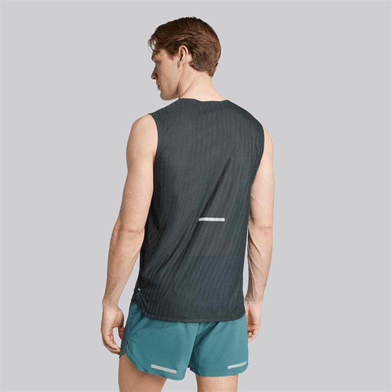 adidas Herre Adi365 Climacool+ Løbe Tanktop Sort/Grey Six - Billede 3