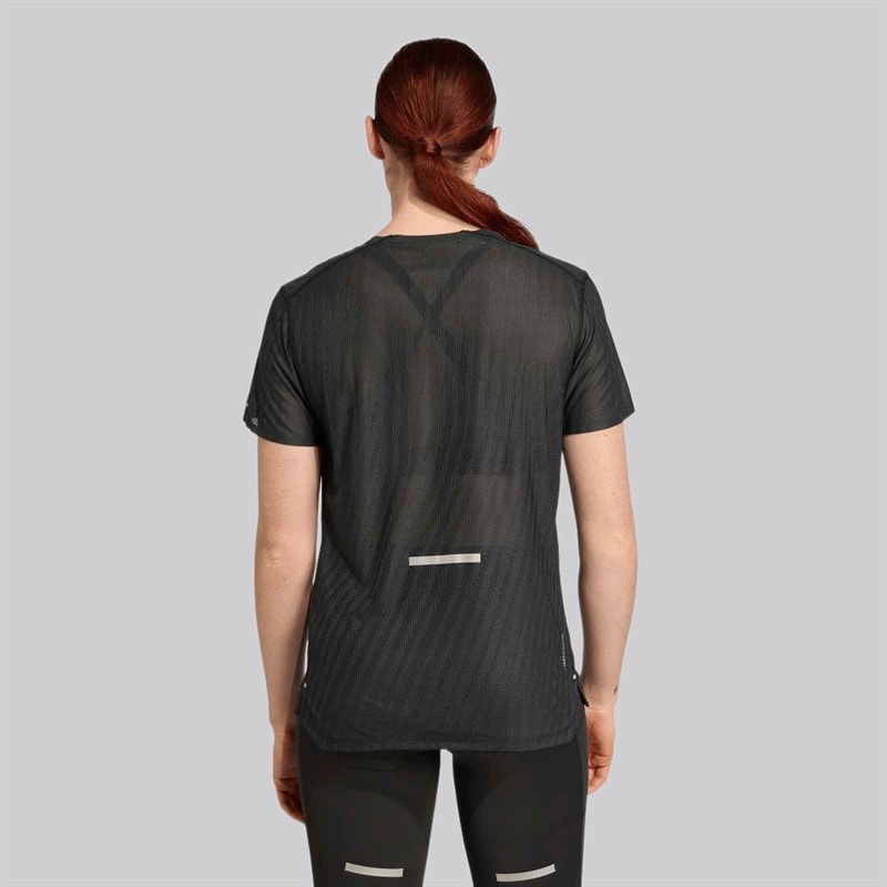adidas Dame Adi365 Climacool+ Løbe T-shirt Sort/Grey Six - Billede 2