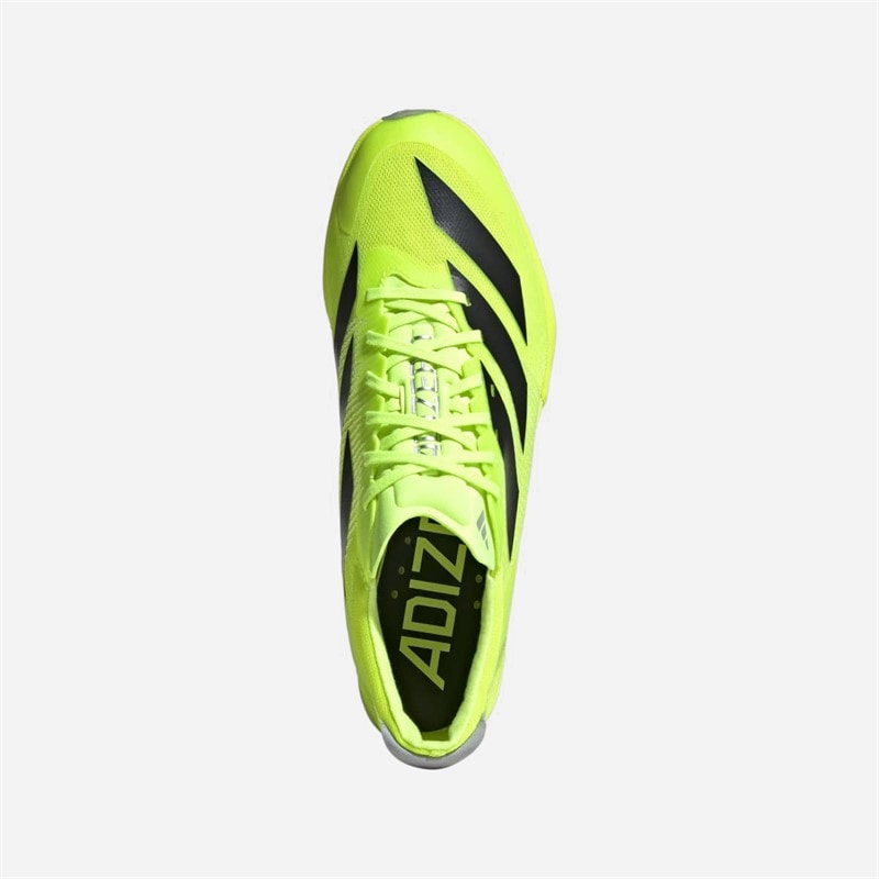 adidas Adizero Finese Sprintsko til baneløb Lucid Lemon/Core Black/Halo Silver - Billede 4