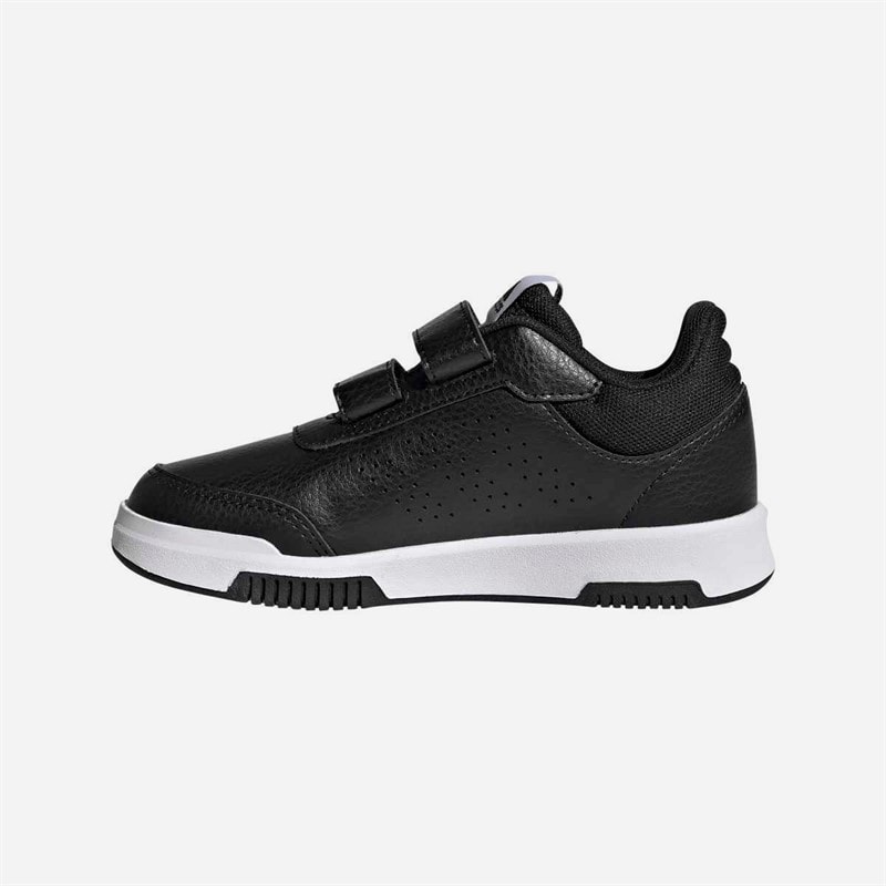 adidas Børne Tensaur Krog Og Løkke Velcro Træningssko Core Black/Cloud White/Core Black - Billede 5