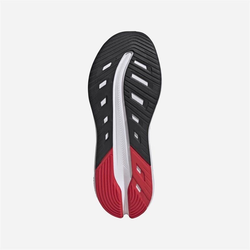 adidas Herre Questar 3 Neutrale Løbesko Cloud White/Core Black/Pure Ruby - Billede 2
